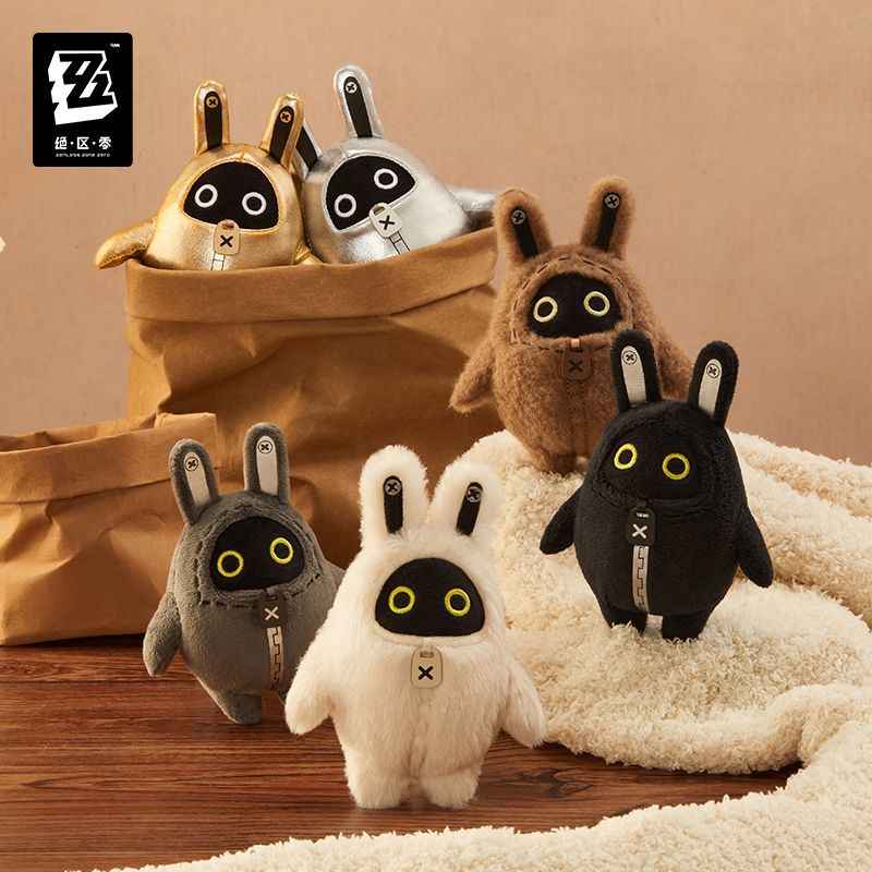 Zenless Zone Zero Fluffy Bangboo Plush Blind Box | Official Anime Merch | Holiday Gift | Desk Decor | Collectible Toy