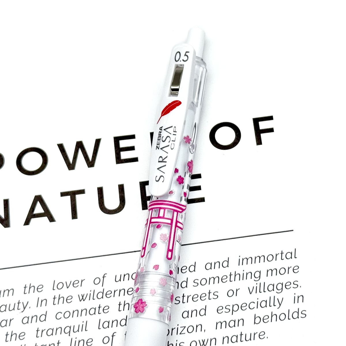 Zebra JJ99 Sakura Torii Limited Edition Gel Pen | 3-Pack 0.5mm