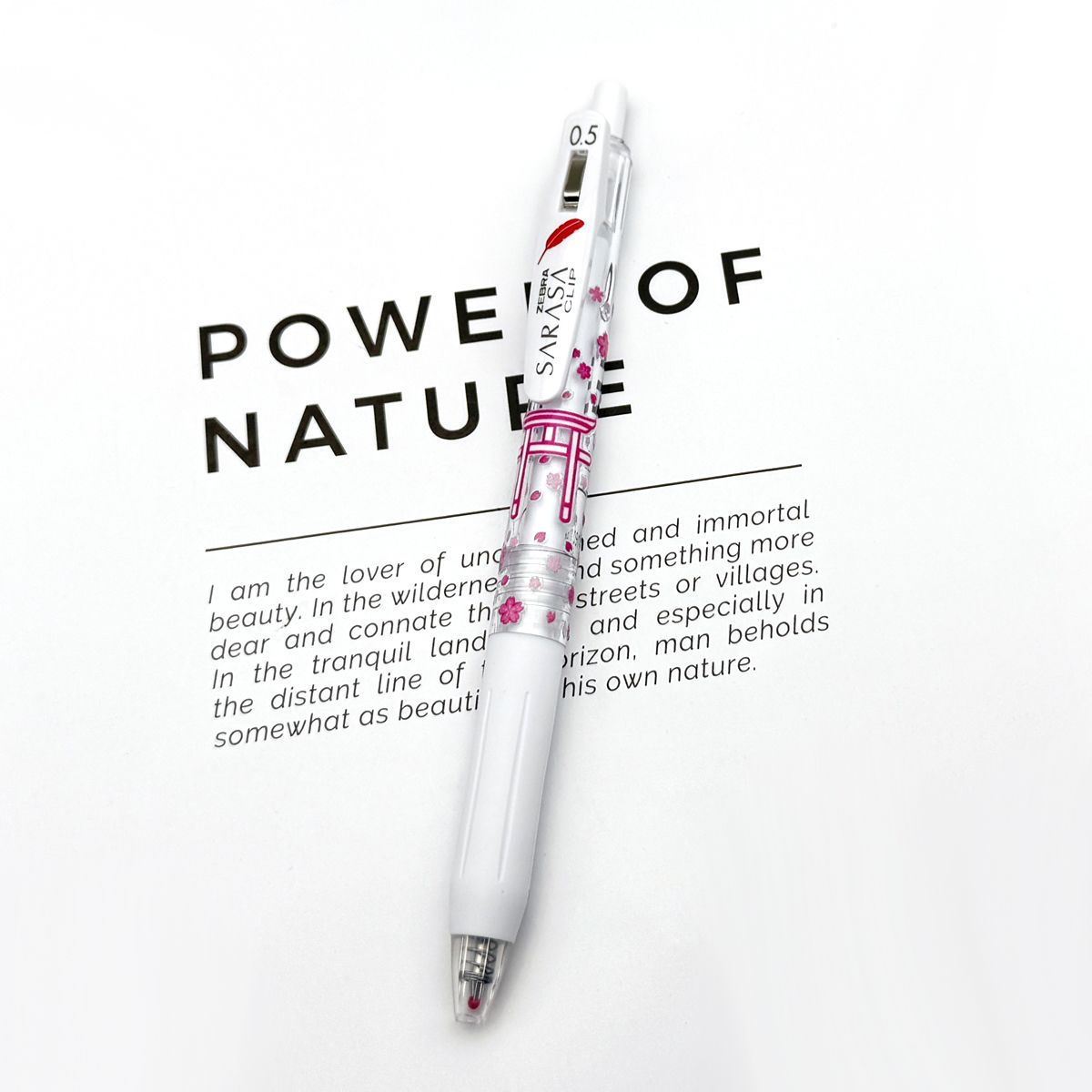 Zebra JJ99 Sakura Torii Limited Edition Gel Pen | 3-Pack 0.5mm