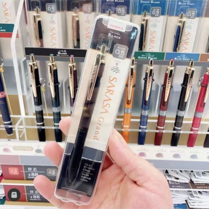 Zebra JJ57 Sarasa Grand Retro Metal Gel Pen | 0.5mm / 0.3mm