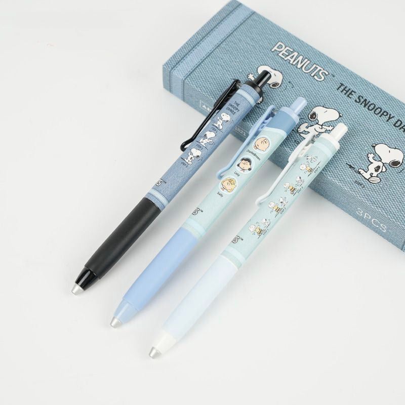 AIKA x Snoopy Limited Edition Gel Pen Set | 0.5mm PEANUTS