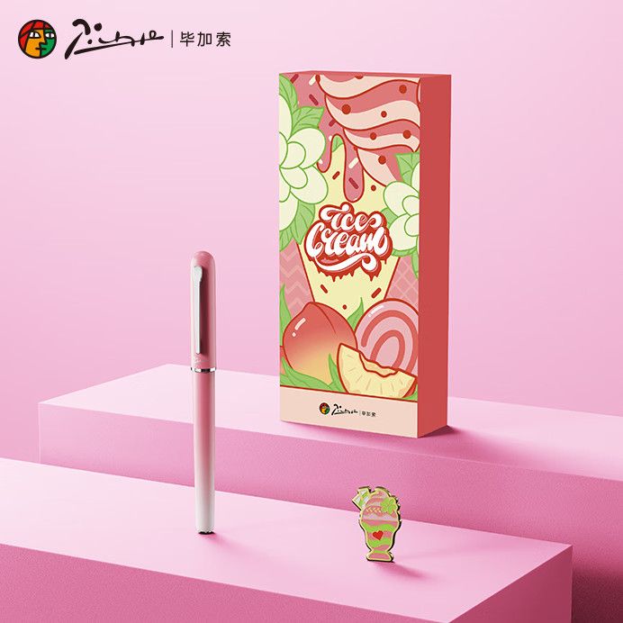 Picasso 610 Ice Cream Metal Gel Pen Gift Set | 0.5mm