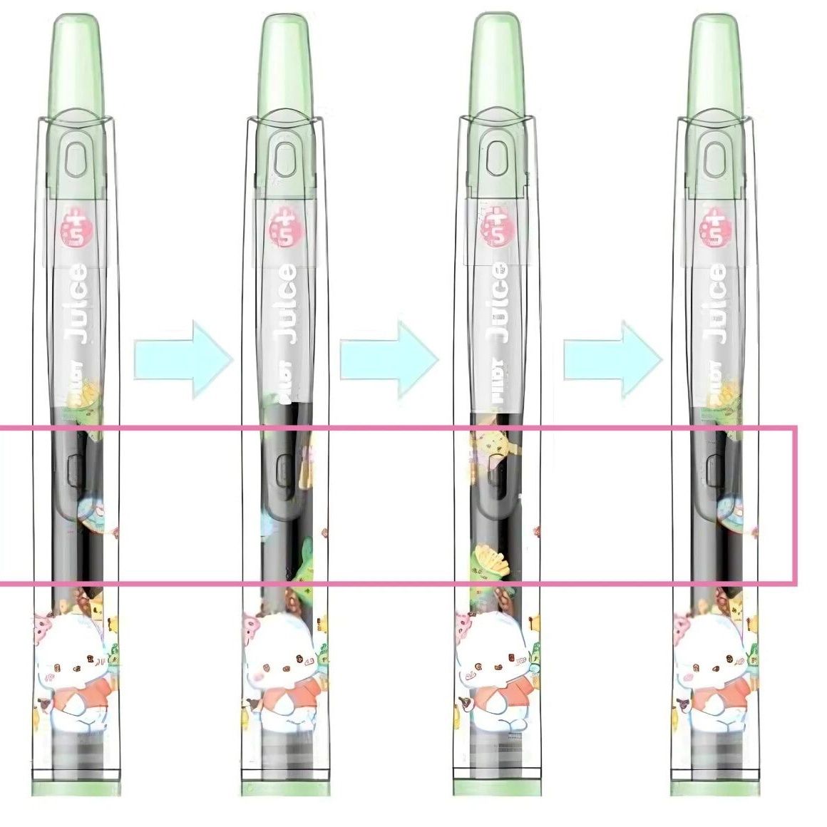 Pilot x Sanrio Juice Gel Pen Set | 8-Pack Limited Edition 0.5mm