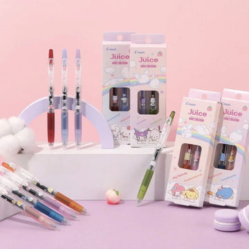 Pilot x Sanrio Juice Gel Pen Set | 8-Pack Limited Edition 0.5mm