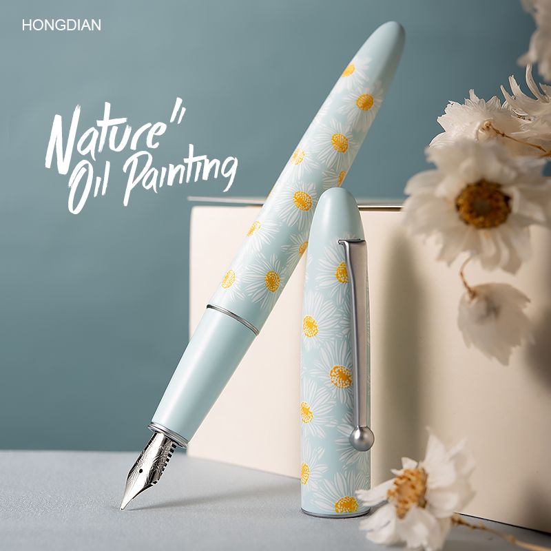 Hongdian Nature Oil Painting Fountain Pen