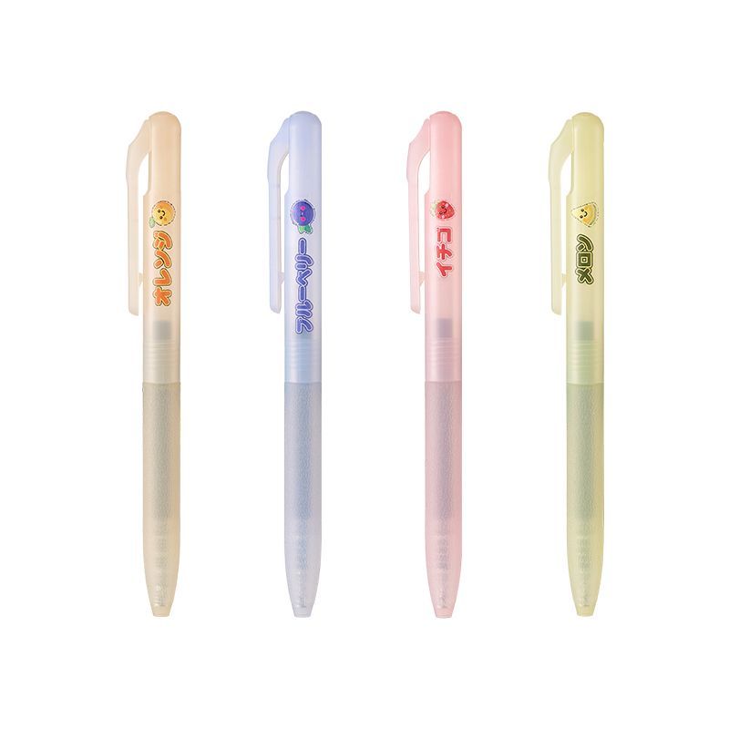 TANOOCI TANOSEE 0.5mm Fruit Scented Side-Click Gel Pens