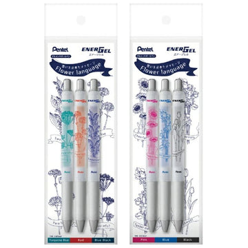 Pentel EnerGel Flower Language Limited Edition Pen | 0.5mm Floral