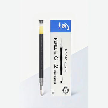 Pilot B2P Black Gel Ink Refills 0.5mm | 12-Pack G2 Compatible