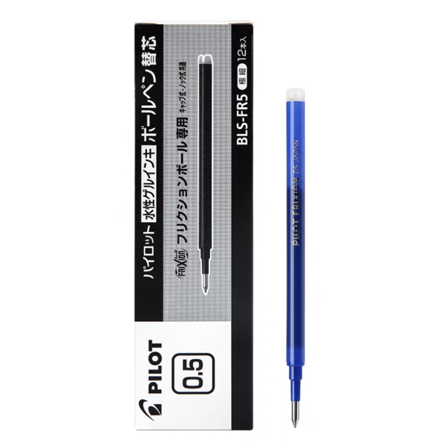 Pilot FriXion Ball Slim Gel Multi Pen Refill 0.5mm 12-Pack