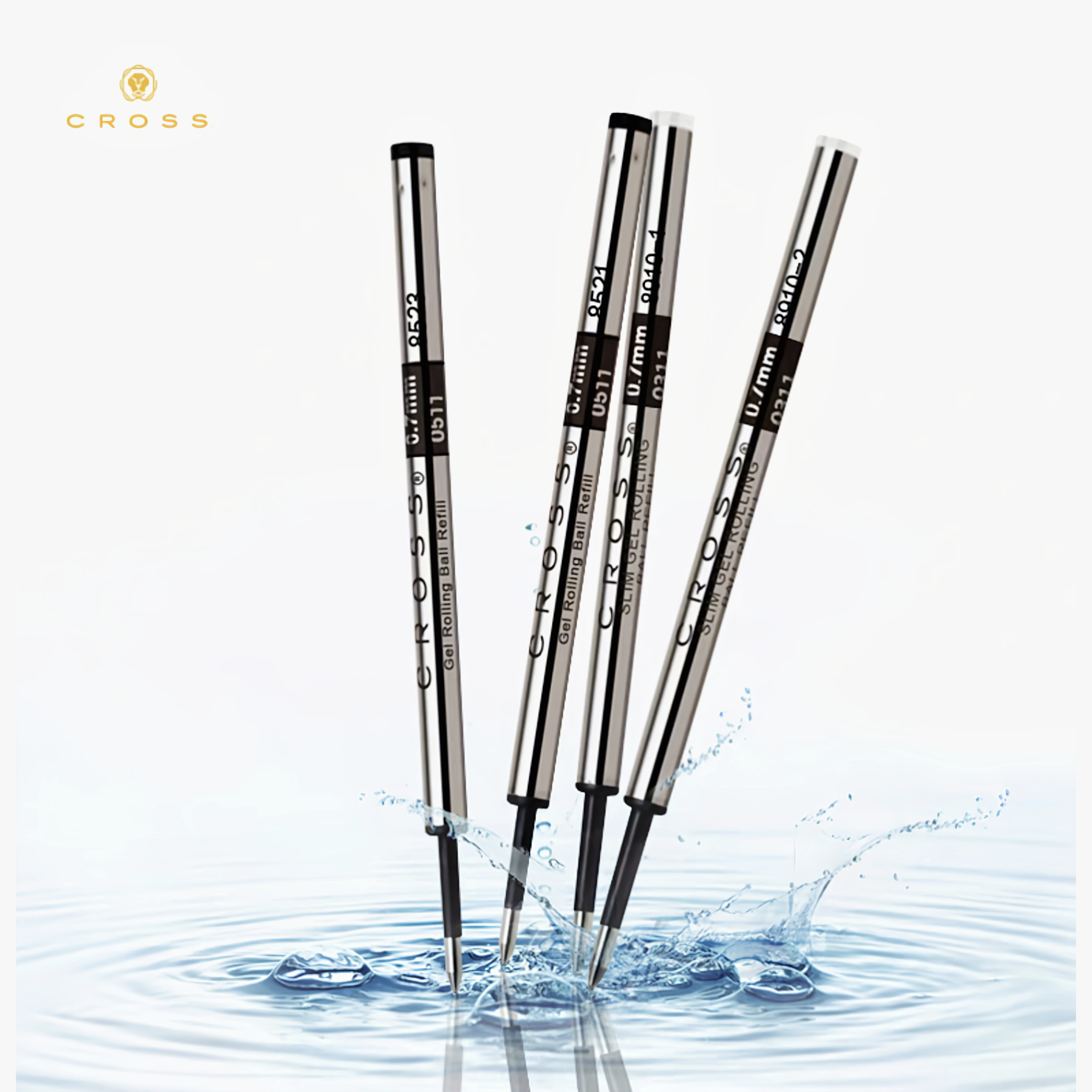 CROSS Selectip Gel Rolling Ball Pen Refills Black & Blue