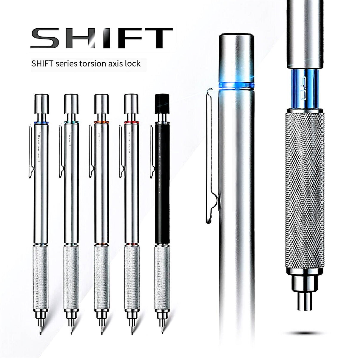 Uni Shift Metal Grip Mechanical Pencil