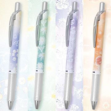 Pentel Energel Flower Limited Edition 0.5mm Gel Pens