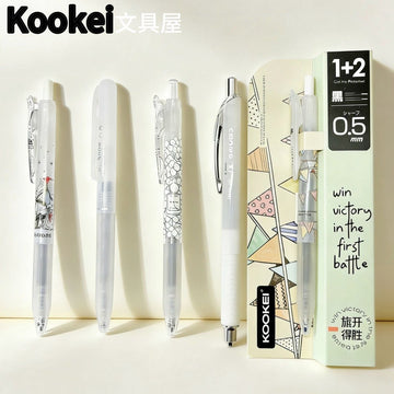 KOOKEI Exclusive Aesthetic Gel Pen Set | 0.5mm High-Capacity