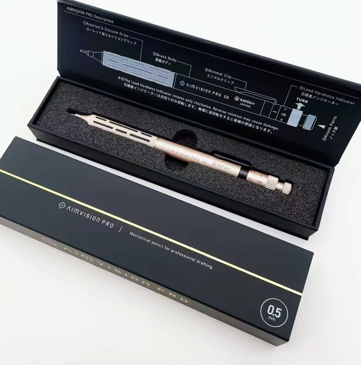 KAYOU AIMVISION PRO Brass Mechanical Pencil