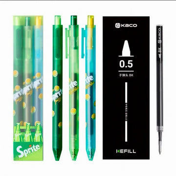 KACO × Sprite Limited Edition Gel Pen Set | 0.5mm