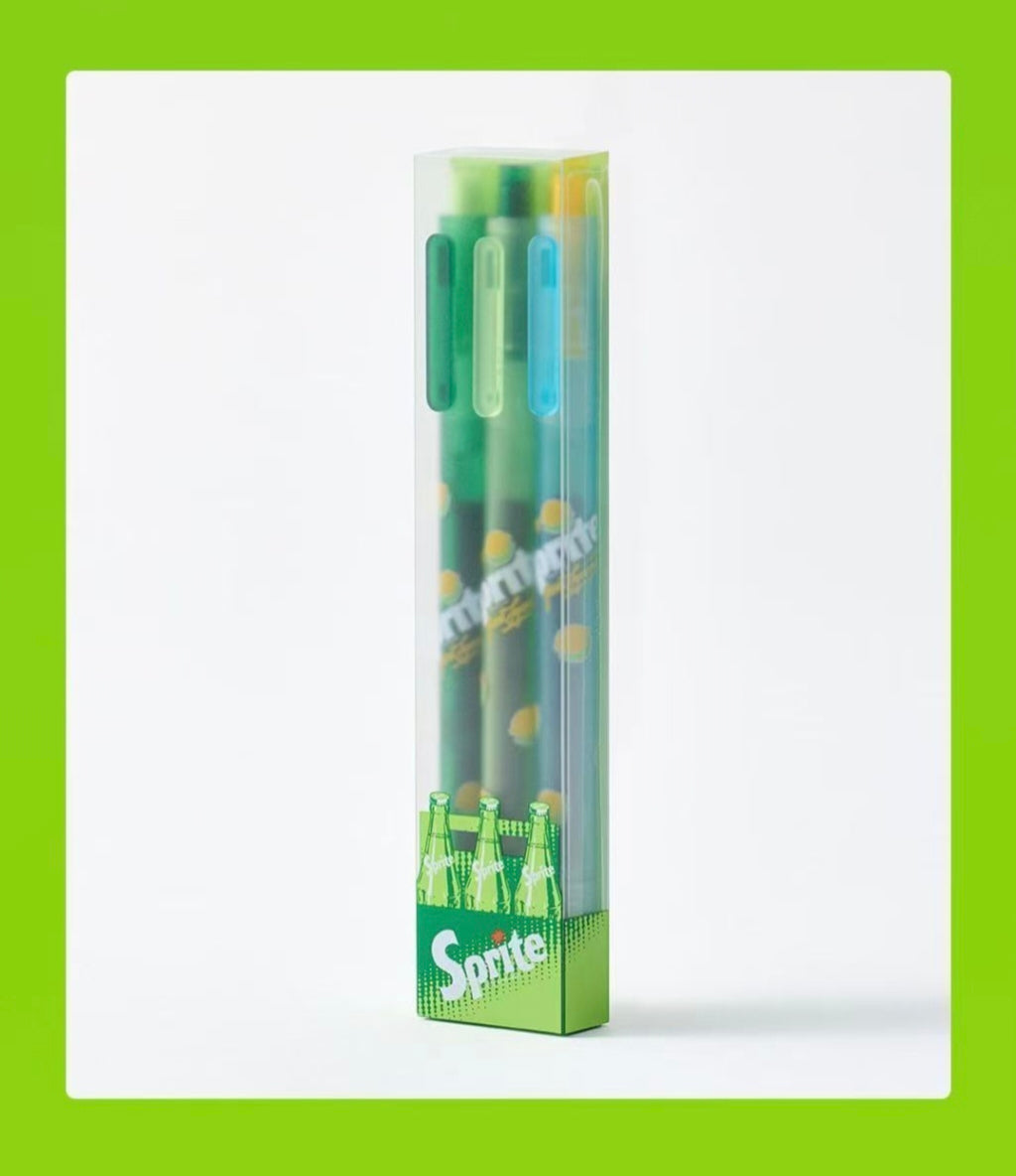 KACO × Sprite Limited Edition Gel Pen Set | 0.5mm