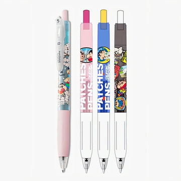 KOOKEI × Crayon Shin-Chan Sakura Party Gel Pen | Pack of 4