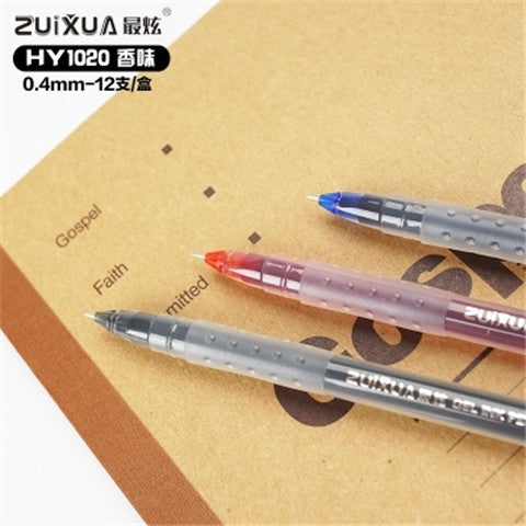 Zuanxin 1020 High-Capacity Gel Pen | 0.4mm | Box of 12
