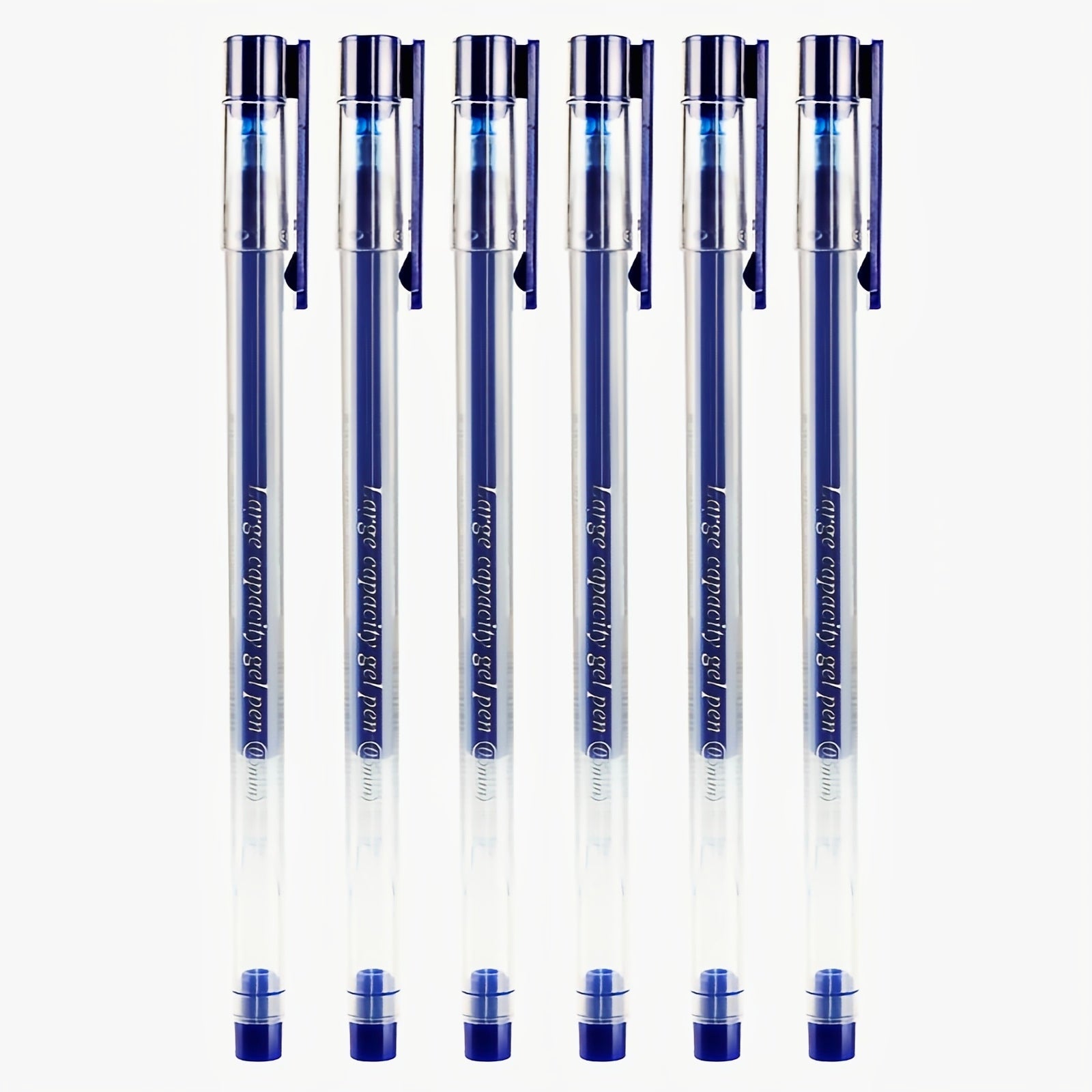 M&G Large Capacity Gel Pen | 0.5mm Needle Tip | Pack of 6