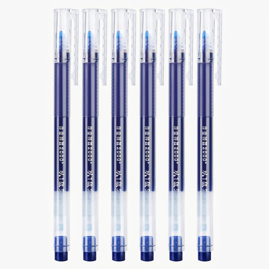 M&G Large Capacity Gel Pen | 0.5mm Needle Tip | Pack of 6
