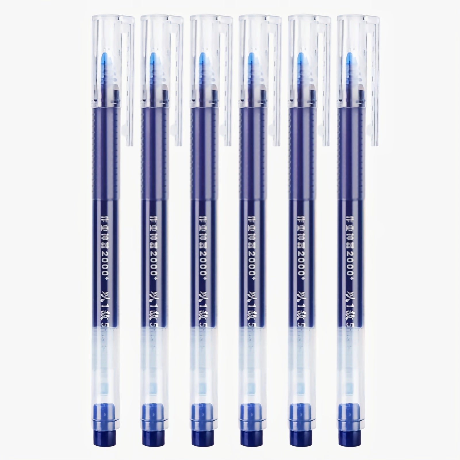 M&G Large Capacity Gel Pen | 0.5mm Needle Tip | Pack of 6