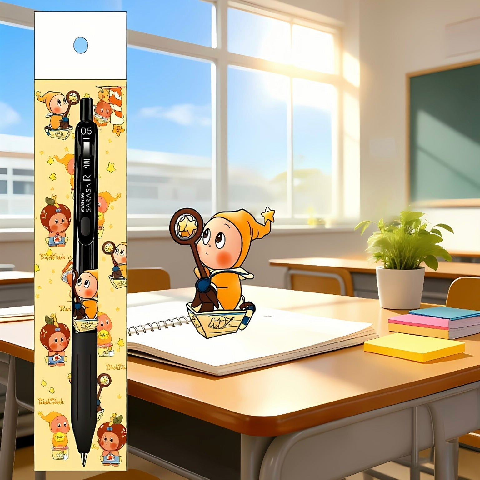 Zebra SARASA R × Tamagotchi Limited Edition Gel Pen | Set of 4