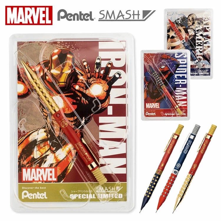Pentel SMASH Marvel Iron Man Mechanical Pencil