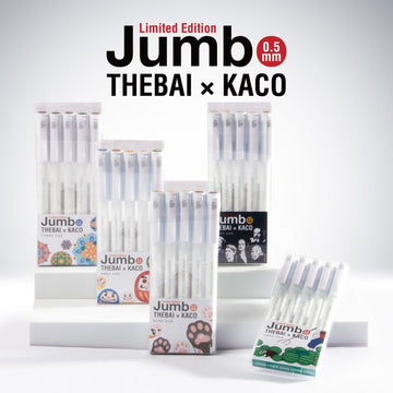 KACO × THEBAI Jumbo Gel Pen | Limited Edition | 0.5mm