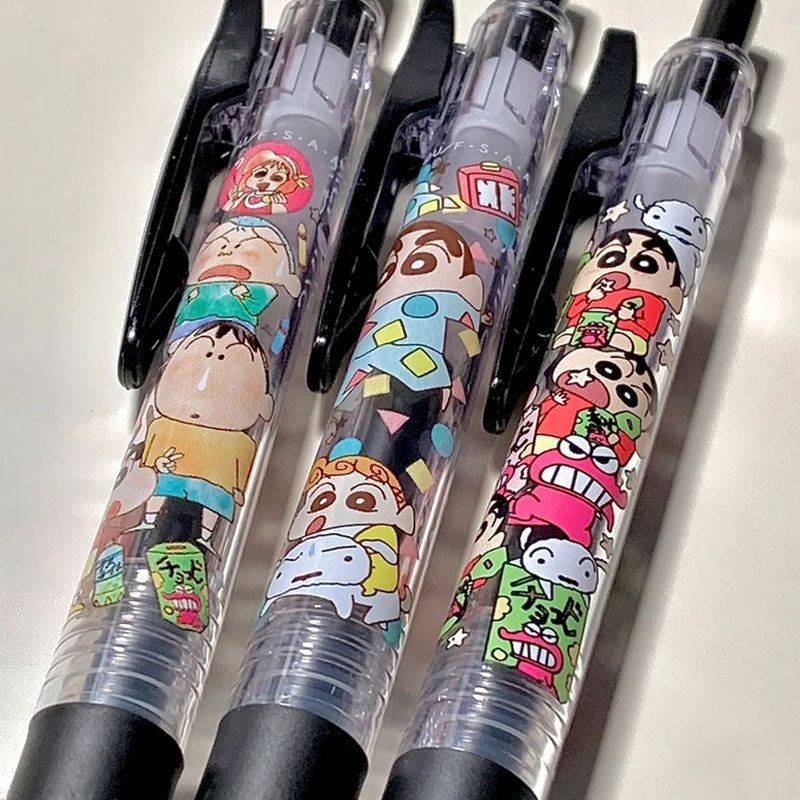 Zebra Sarasa Clip × Crayon Shin-chan Limited Edition | Set of 3