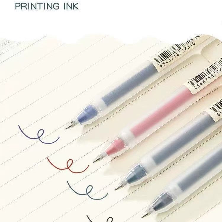MUJI Gel Ink Ballpoint Pen 0.38mm / 0.5mm Pack of 4