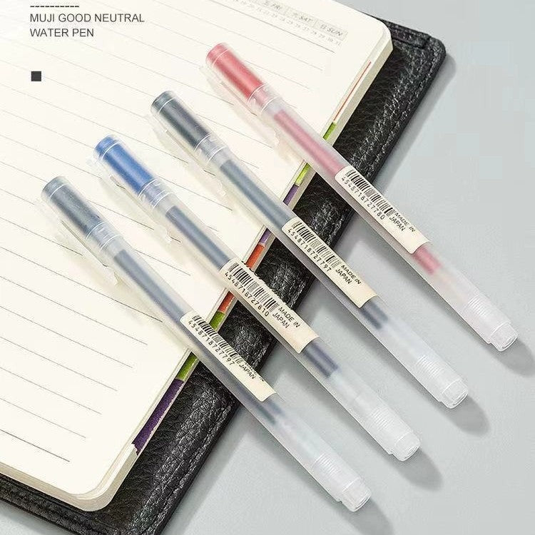 MUJI Gel Ink Ballpoint Pen 0.38mm / 0.5mm Pack of 4