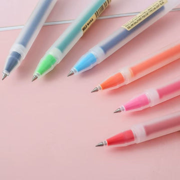 MUJI Gel Ink Ballpoint Pens 10 Colour Set