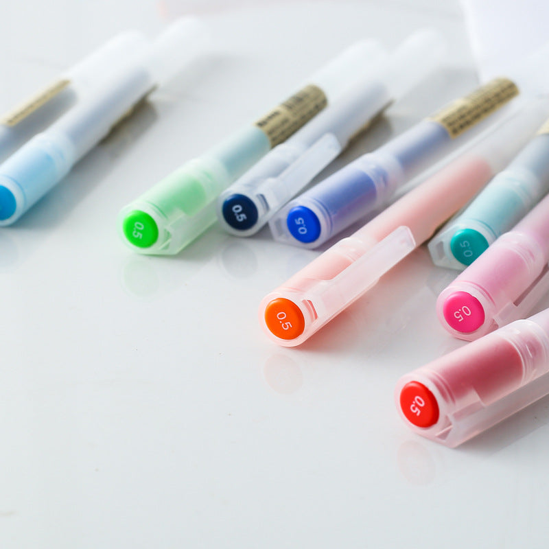 MUJI Gel Ink Ballpoint Pens 10 Colour Set