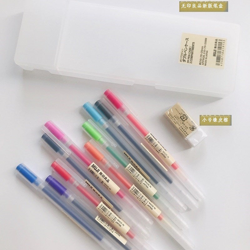 MUJI Gel Ink Ballpoint Pens 10 Colour Set