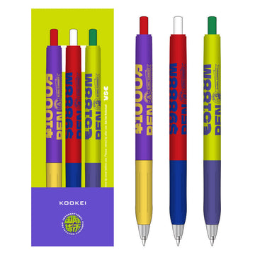 KOOKEI Global Currency Gel Pen Set 0.5mm