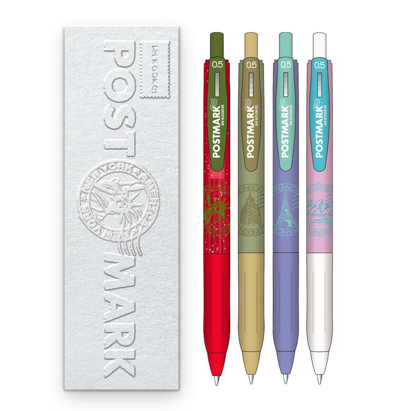 KOOKEI Postmark Limited Edition Retractable Gel Pen