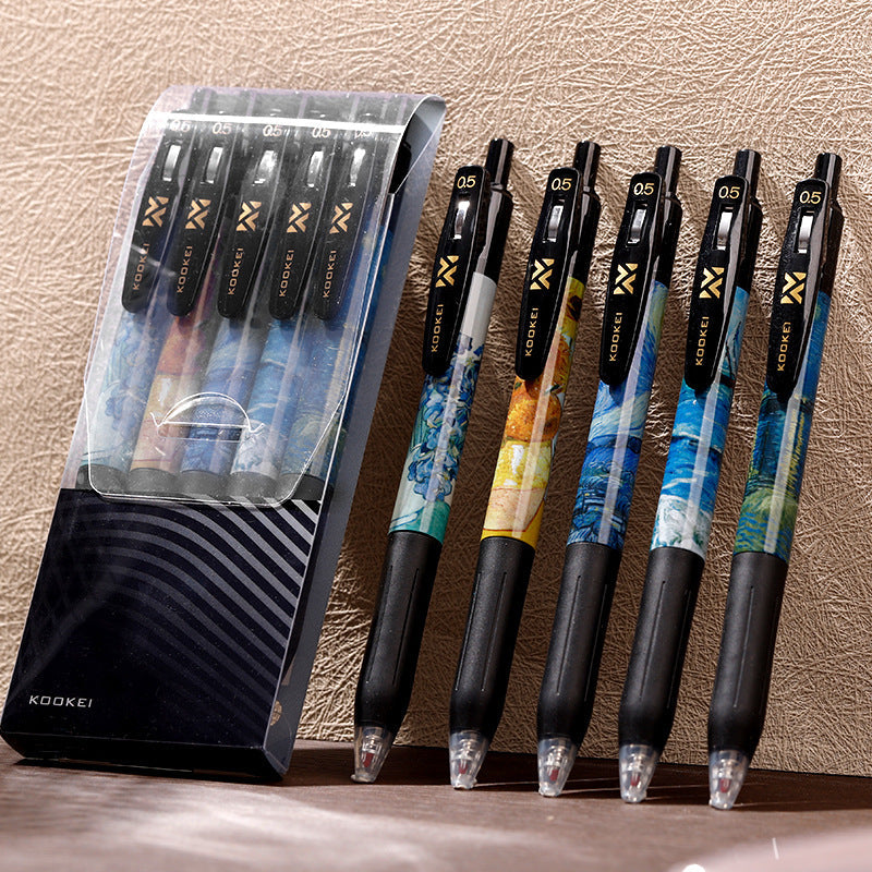 KOOKEI Van Gogh Limited Edition Gel Pen Set