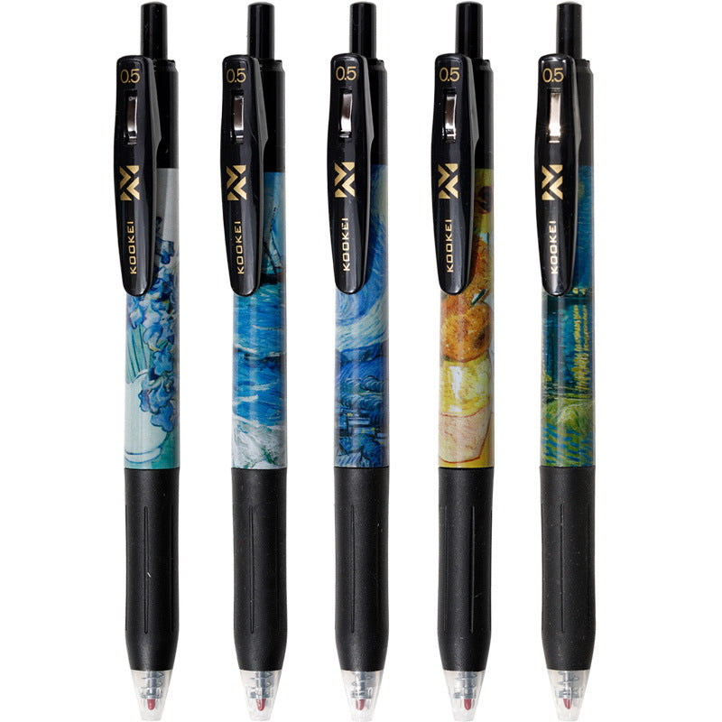 KOOKEI Van Gogh Limited Edition Gel Pen Set