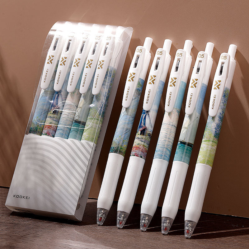 KOOKEI Van Gogh Limited Edition Gel Pen Set
