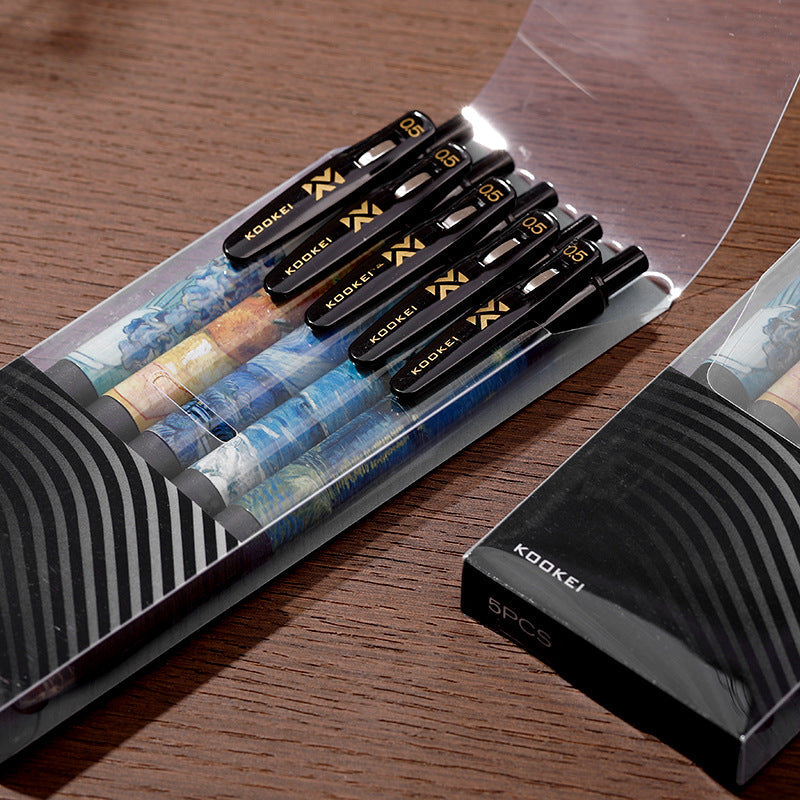 KOOKEI Van Gogh Limited Edition Gel Pen Set