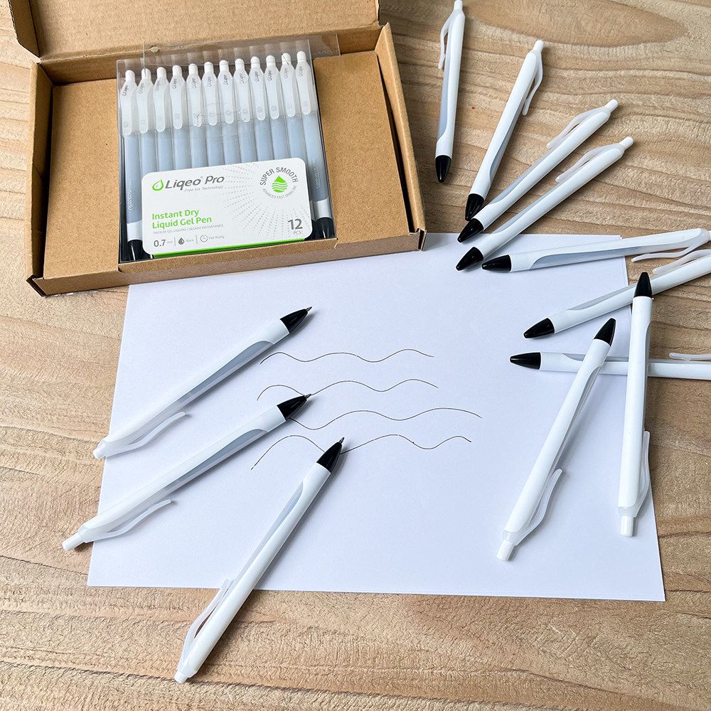 Quick Dry Gel Pen 12-Pack