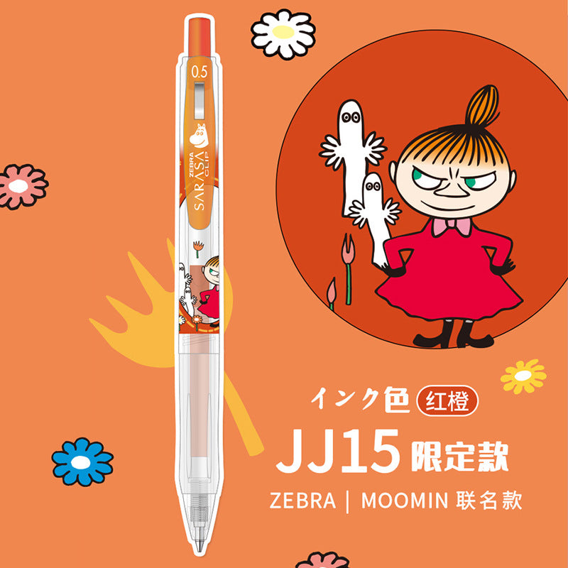 Zebra Sarasa Moomin Gel Pens 6-Pack