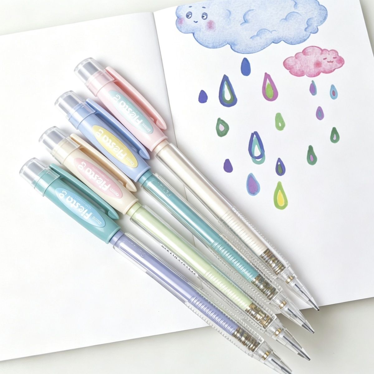 Pentel AX105 Frosting Mechanical Pencil Set