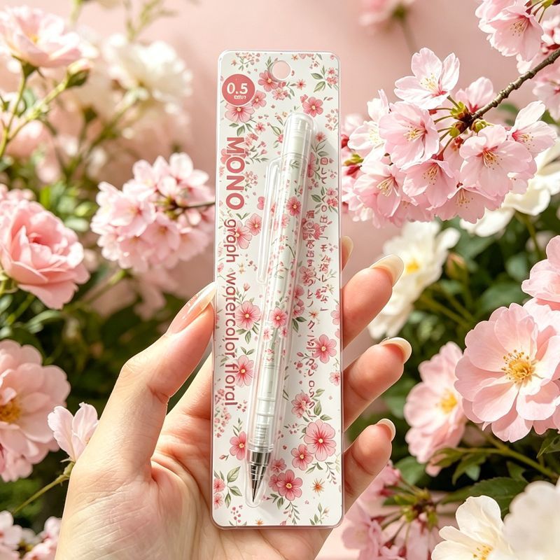 Tombow MONO Graph Floral Mechanical Pencil