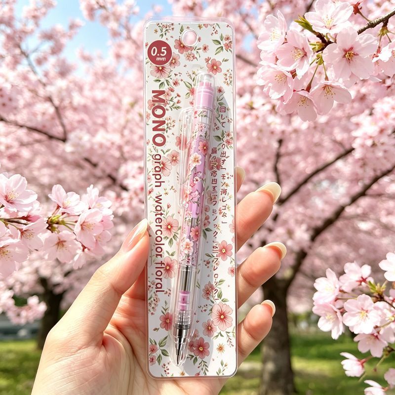 Tombow MONO Graph Floral Mechanical Pencil