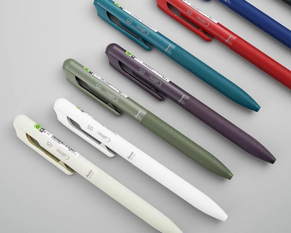 Pentel x Issey Miyake Calme 0.5mm Gel Pen – Premium Executive Set