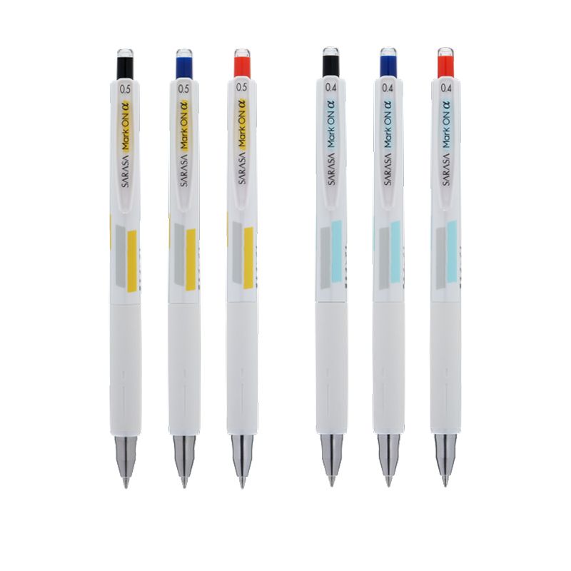Pentel SARASA Mark ON α 0.5mm Retractable Gel Pen