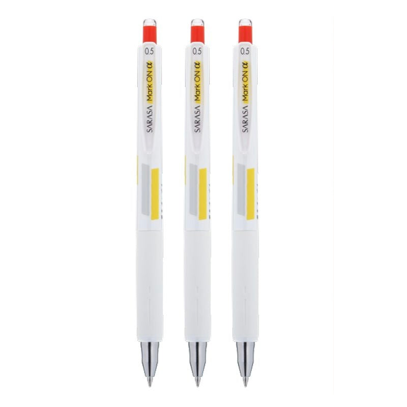 Pentel SARASA Mark ON α 0.5mm Retractable Gel Pen