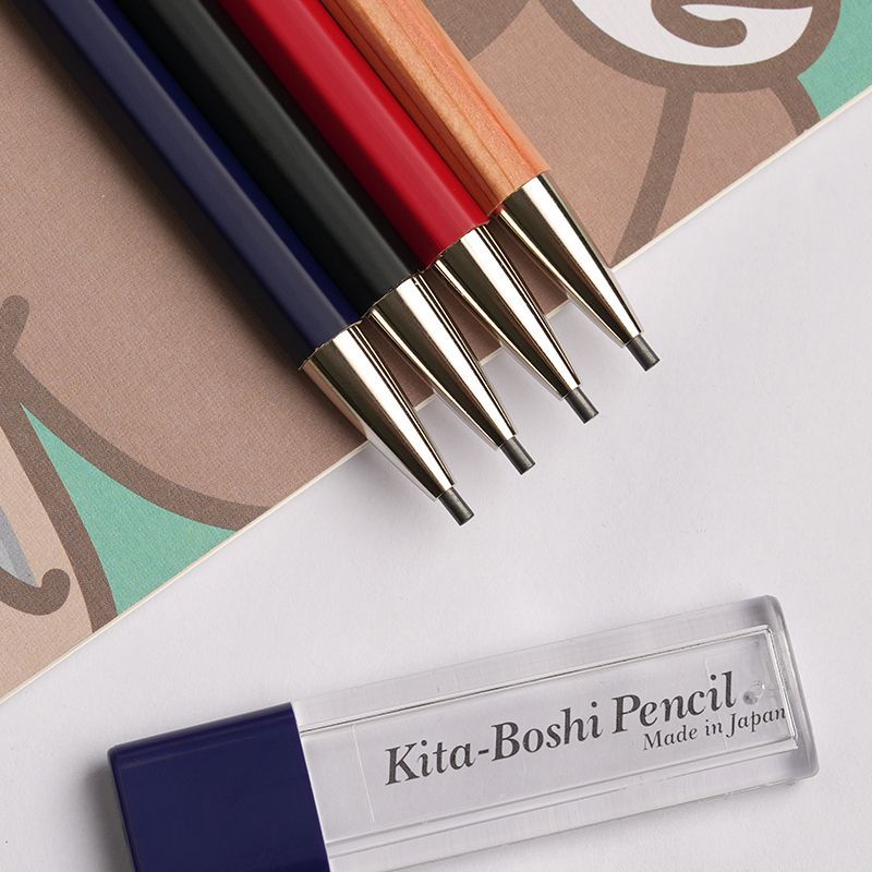 Kita-Boshi 2mm Wooden Mechanical Pencil