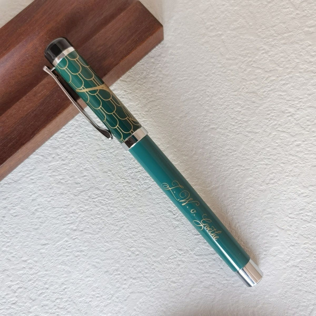 Lincraft 703 Goethe Brass Fountain Pen